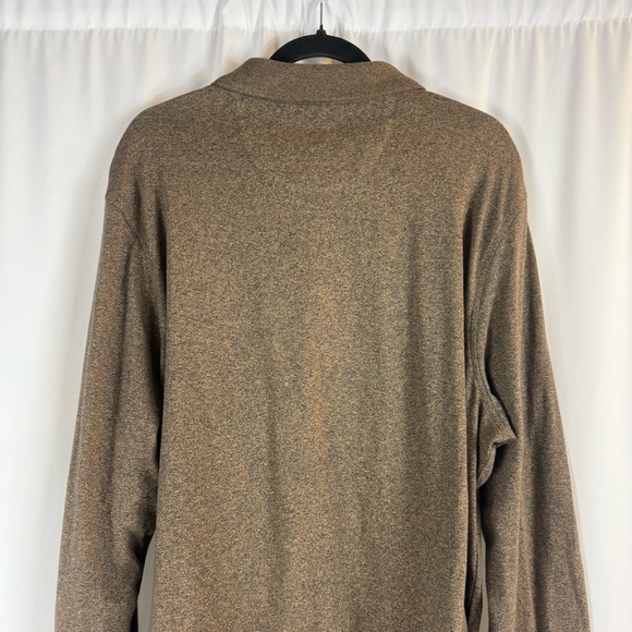 TASSO ELBA Mens Polo Shirt Size:XL Long Sleeve Collared 100% Cotton - Picture 13 of 15